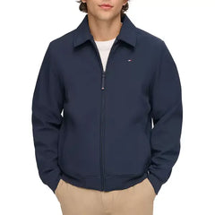 Men's Classic Soft-Shell Bomber Jacket