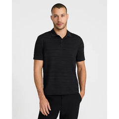Express Textured Striped Jacquard Luxe Pique Polo