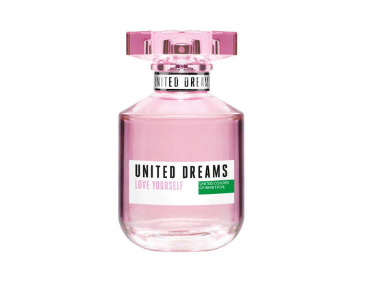 Benetton United Dreams Love Yourself Eau De Toilette For Women 80Ml - AllurebeautypkBenetton United Dreams Love Yourself Eau De Toilette For Women 80Ml