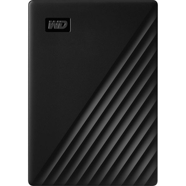 WD My Passport Portable 4TB External Hard Drive (WDBPKJ0040BBK-WEWM) - Black