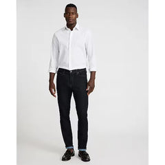 Express Extra Slim Solid Cotton Stretch 1MX Dress Shirt