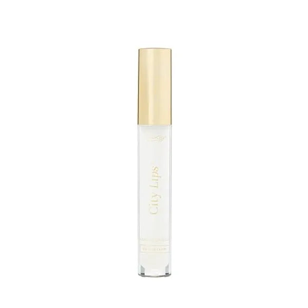 City Beauty City Lips Clear Plumping Lip Gloss Hydrate & Volumize High Shine Lip Plumper Hyaluronic Acid & Peptides Visibly Smooth Lip Wrinkles
