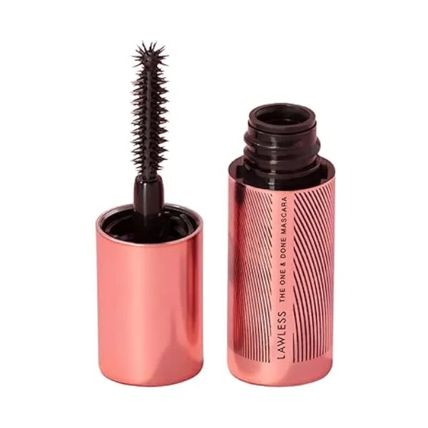 LAWLESS The One & Done Volumizing Mascara Premium Clean Mascara with Natural Ingredients, Designed to Volumize, Hydrate, and Lift Lashes Long Wear for Daily Use