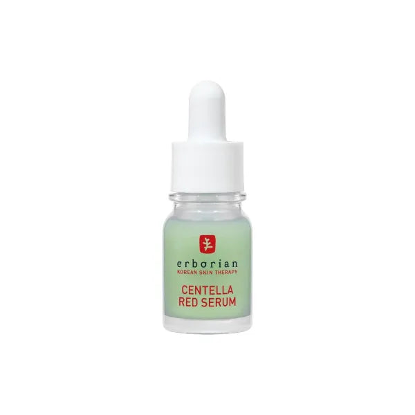 Erborian Red Serum, Daily Hydrating & Soothing Redness Treatment for Sensitive Skin, Lightweight Barrier Support with Centella, Korean Skincare