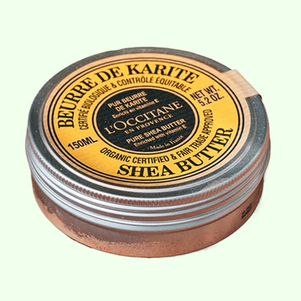 L’Occitane Organic Certified Pure Shea Butter Balm with Vitamin E – Multi-Use Moisturizer for Dry Skin, Hair & Lips, Protective & Deeply Nourishing Skincare