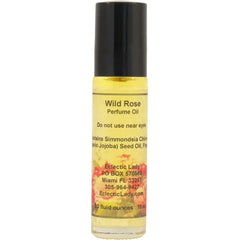 Eclectic Lady Wild Rose Perfume Oil, Portable Roll On Fragrance with Long Lasting Scent, Delightful Essential Oils and Jojoba Oil For Daily Use