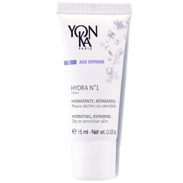 Yonka Daily Reparative Moisturizer, Hydra No. 1 Creme - Rich Anti-Aging Skincare with Hyaluronic Acid, Vitamins A, C & E for Dry Skin, Paraben-Free