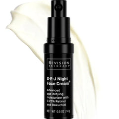 Revision Skincare D·E·J Night Face Cream, Anti Aging Moisturizer, Antioxidant Rich with Retinol and Bakuchiol