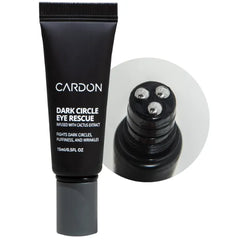 Cardon | Dark Circle Rescue for Men and Women | Under Eye Roller Eye Stick Massager for Puffy Eyes, Dark Circles, Bags, Wrinkles | Made with Peptides, Niacinamide, Hyaluronic Acid, 0.5 Fl Oz