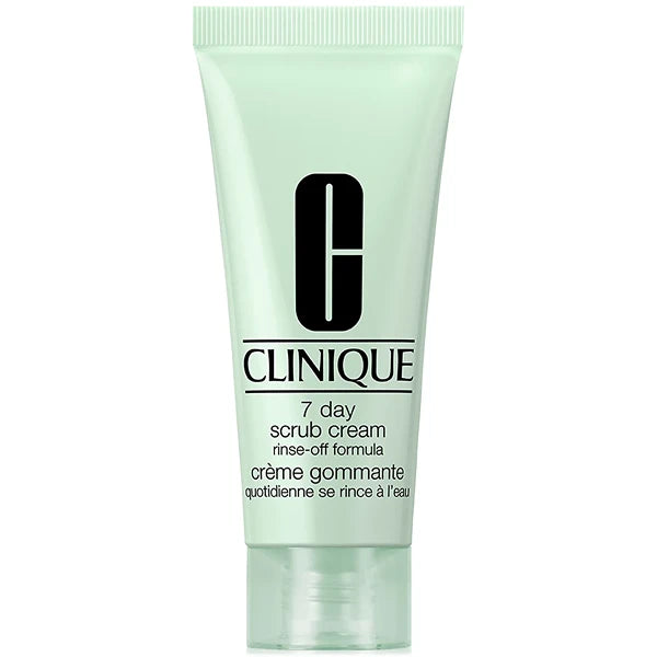 Clinique Mini 7 Day Face Scrub Cream Rinse-Off Formula