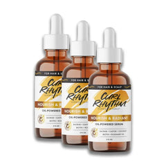 Curl Rhythm Nourish and Radiant Oil-Powered Serum - Nourishing Hair Oil - Non-Greasy Scalp Care - Hair Serum with Biotin for All Hair Types