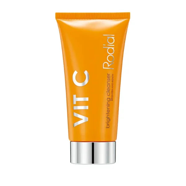 Rodial Vit C Deluxe Brightening Cleanser, Intensive Daily Gel Facial Cleanser with Vitamin C and Glycolic and Lactic Acids for Smoothing Fine Lines, Firming and Toning Face Cleanser
