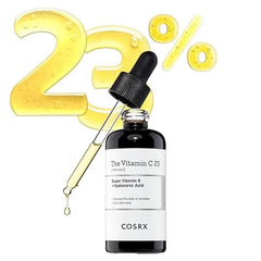 COSRX Pure Vitamin C 13% Serum with Vitamin E & Hyaluronic Acid, Hydrating Facial Serum for Fine Lines, Uneven Skin Tone & Dull Skin, Korean Skin Care
