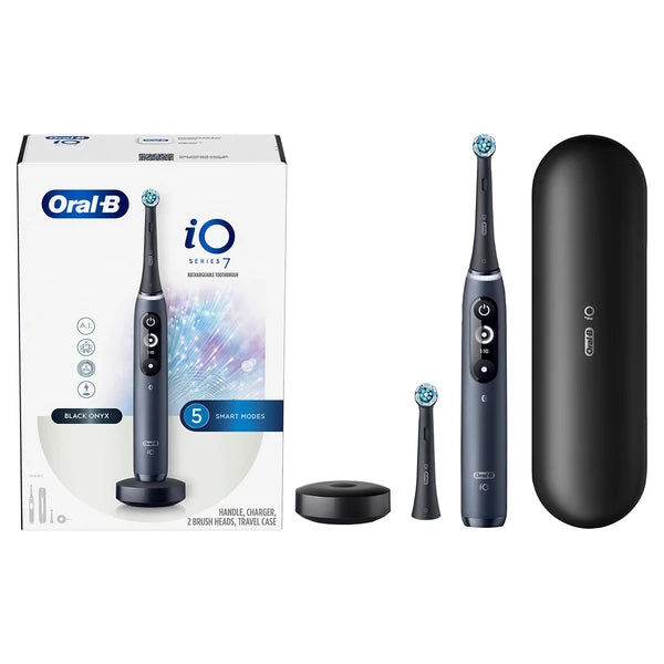 Oral-B iO Series 7 Connected Rechargeable Electric Toothbrush - Onyx Black