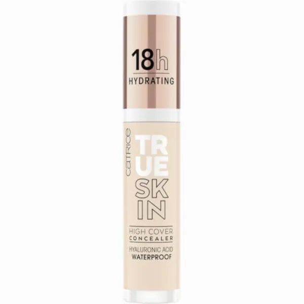 Catrice True Skin High Cover Concealer - Waterproof & Lightweight for Soft Matte Look - With Hyaluronic Acid & Lasts Up to 18 Hours, Vegan & Cruelty Free