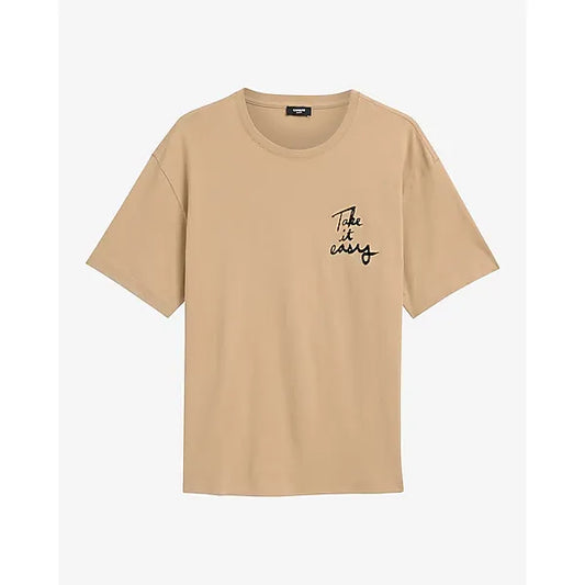 Express Classic Fit Take It Easy Graphic T-Shirt