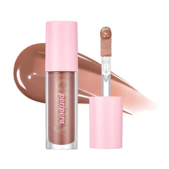 Peripera Ink Glasting Lip Gloss, Non-Sticky, Gloss Shine, Wand for Easy Application, Korean Lip Gloss, Fuller Looking Lips, Buttery Soft, Long Lasting Lip
