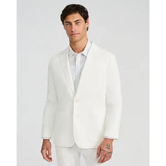 Express Slim White Washable Chino Blazer