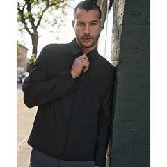 Express Everyday Performance Black Zip Jacket