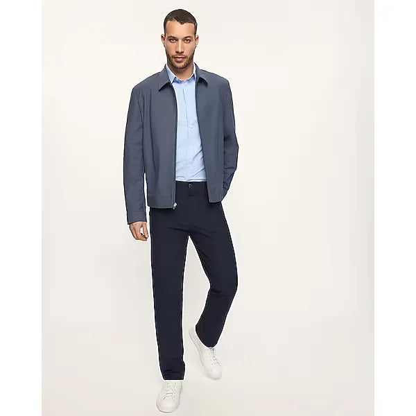 Express Everyday Performance Marble Gray Zip Jacket