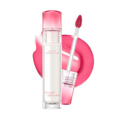 CLIO PROFESSIONAL Crystal Glam Tint, Glossy Lip Tint with Glass-Like Shine, Lightweight Buildable Lip Stain, Long-Lasting Color, Non-Sticky, Rose Extract, Korean Lip Tint