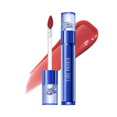 TIMEPHORIA Aphrodite Everlasting Glossy Tint Lip Gloss, Glass-Like Shine Finish, Long-Lasting Glossy Hydrating Tint Lip Stain, Buildable Rich Color, Moisturizing Non-Drying Lightweight