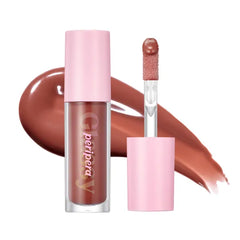 Peripera Ink Glasting Lip Gloss, Non-Sticky, Gloss Shine, Wand for Easy Application, Korean Lip Gloss, Fuller Looking Lips, Buttery Soft, Long Lasting Lip