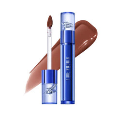 TIMEPHORIA Aphrodite Everlasting Glossy Tint Lip Gloss, Glass-Like Shine Finish, Long-Lasting Glossy Hydrating Tint Lip Stain, Buildable Rich Color, Moisturizing Non-Drying Lightweight