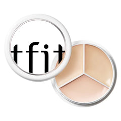 TFIT 3 Color Concealer Cream Palette Full Coverage 0.52 Ounce