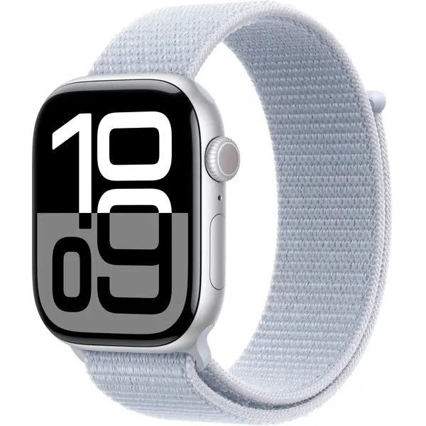 Apple Watch Series 10 (GPS) Smart Watch Aluminum Case with Sport Loop