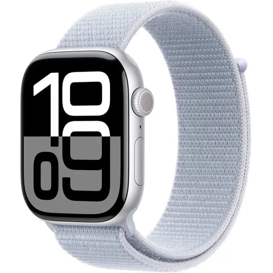 Apple Watch Series 10 (GPS) Smart Watch Aluminum Case with Sport Loop