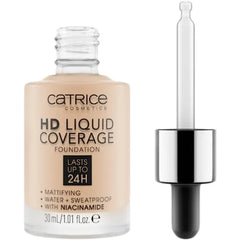 Catrice - HD Liquid Coverage Foundation - Flawless, High & Natural Coverage - Vegan & Cruelty Free