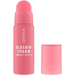 Catrice Blushin' Charm Multi Stick - Creamy, Multi-Use Blush & Lip Tint - Buildable Dewy Finish, Vegan & Cruelty Free