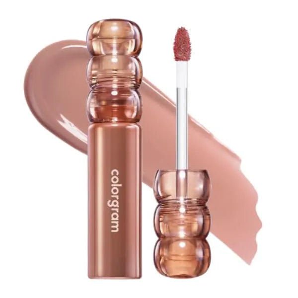 COLORGRAM Deep Glaze Lip Gloss – Korean Makeup Ultimate Sugar-Coated Glow and Non-stickty Lightweight Finish I High-Shine Glossy I Korean Lip I Summer Make Up