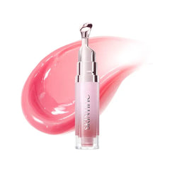 SKINTIFIC Peptide Brightening Lip Serum Gloss – Hydrating, Plumping & Moisturizing Lip Balm with Polypeptides & Squalane (10 Shades Collection)