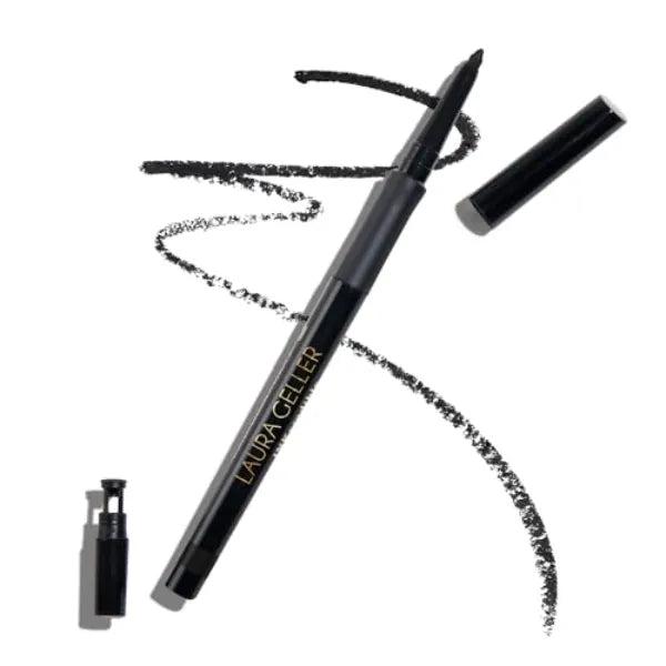 LAURA GELLER NEW YORK INKcredible Gel Eyeliner - Waterproof Smudge-proof Eyeliner Pencil - Built in Sharpener
