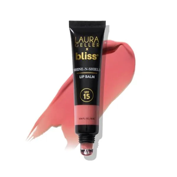 LAURA GELLER NEW YORK Shine-n-Shield Lip Balm SPF 15 - Nourishes, Hydrates & Protects Lips