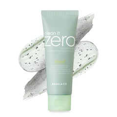 BANILA CO Clean It Zero Charcoal Capsule Pore Polish Mask Gentle Exfoliating Facial Polish with Charcoal PHA Capsules & Green Clay Korean Skincare for Oily & Sensitive Skin