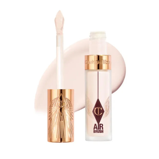 Charlotte Tilbury Airbrush Flawless Blur Concealer – Longwear Full Coverage Concealer for Dark Circles, Blemishes & Redness