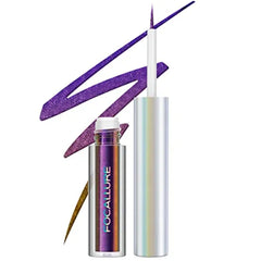 FOCALLURE Chameleon Liquid Eyeliner,Intense Color Shifting Eyeliner Pen,Metallic Multi-Reflective Finish,Waterproof,Smudge-proof,Ultra-Fine Tip