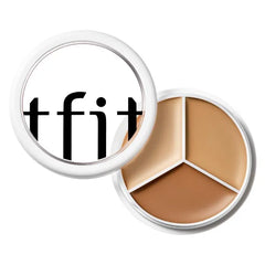 TFIT 3 Color Concealer Cream Palette Full Coverage 0.52 Ounce