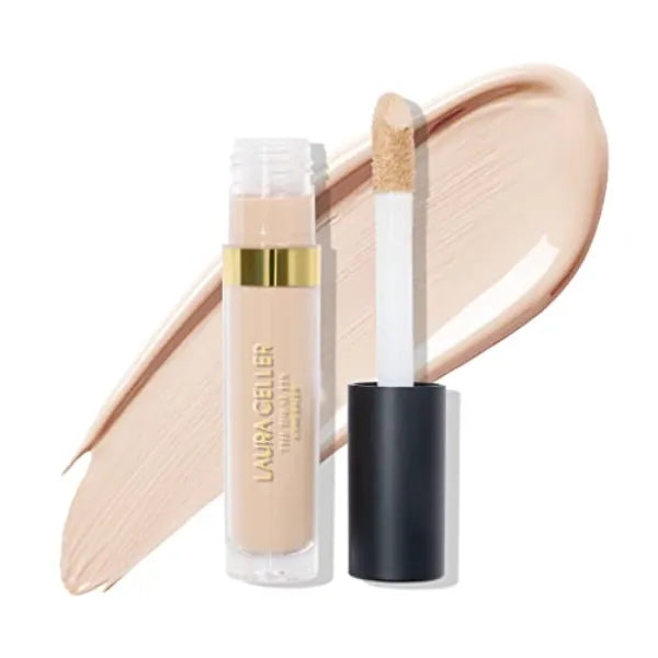 LAURA GELLER NEW YORK The Ideal Fix Concealer - Buildable Medium to Full Coverage Liquid Concealer - Covers Under Eye Dark Circles & Blemishes - Long-Lasting
