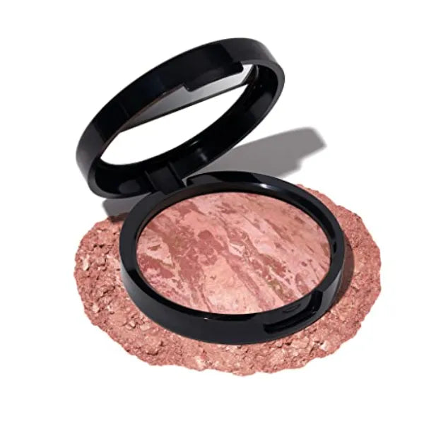 LAURA GELLER NEW YORK Baked Blush-n-Bronze Marbleized 2-in-1 Sculpting Bronzer Blush - Contour Face with a Radiant Flush