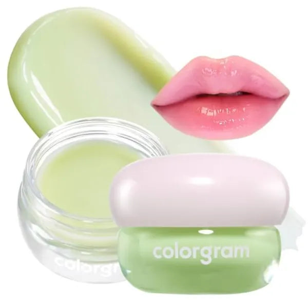 COLORGRAM Tintin Dory Lip Jam – Hydrating & Plumping Tinted Lip Balm | Glossy Lip Blush | Korean Makeup