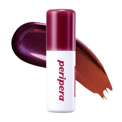 Peripera Ink Glasting Lip Gloss, Non-Sticky, Gloss Shine, Wand for Easy Application, Korean Lip Gloss, Fuller Looking Lips, Buttery Soft, Long Lasting Lip
