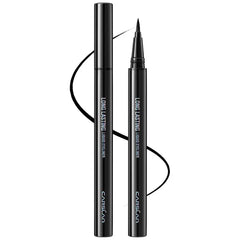 CARSLAN Liquid Eyeliner, Black Eyeliner Liquid Liner, 12H Longlasting Eyeliners, Waterproof & Smudgeproof High Pigmented Eyeliners for Eye Makeup