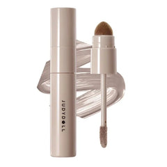 JUDYDOLL Liquid Contour with Built-in Buffing Brush–Anti-Smudge & Brightening, Long-Lasting Liquid Matte Contour for Warm Undertone,Seamless Blend for Sculpted & Lifted Face Makeup