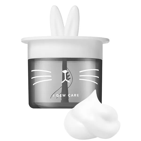 I DEW CARE Bubble Foam Maker & Bubble Kitty Headband & Bubble Maker Duo Cat ppuccino Bubble Foam Maker Facial Cleansing, Gifts for Women and Girls