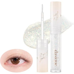 dasique Starlit Jewel Liquid Glitter Twinkle Glitter Shadow Korean Makeup Shimmer Eye Make Up Eyeshadow Eyeliner Long lasting Multi use Quick drying