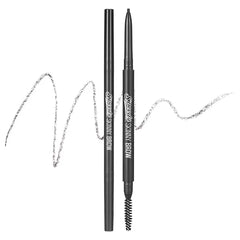 PERIPERA Speedy Skinny Brow, 1.5mm Precise Eyebrow Pencil, Dual-Sided Fine Tip Shades, Define Fills Brow Make up, K Beauty, Korean Make-up